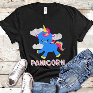 Pansexual Flag Colors Pan Pride Shirt Panicorn