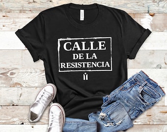 Puerto Rico Shirt, Boricua Shirt, Puerto Rico TShirt, Puerto Rican Shirt, Puerto Rico Gifts, Calle De La Resistencia