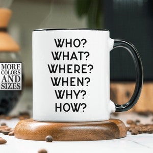 Journalist Mug, Journalism Gifts, Journalist Gift, Reporter Gift, Writer Gifts, Writer Mug, Journalism Student Gift, Gift for Men and Women