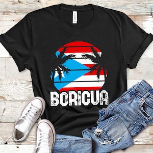 Puerto Rico Flag Boricua Shirt