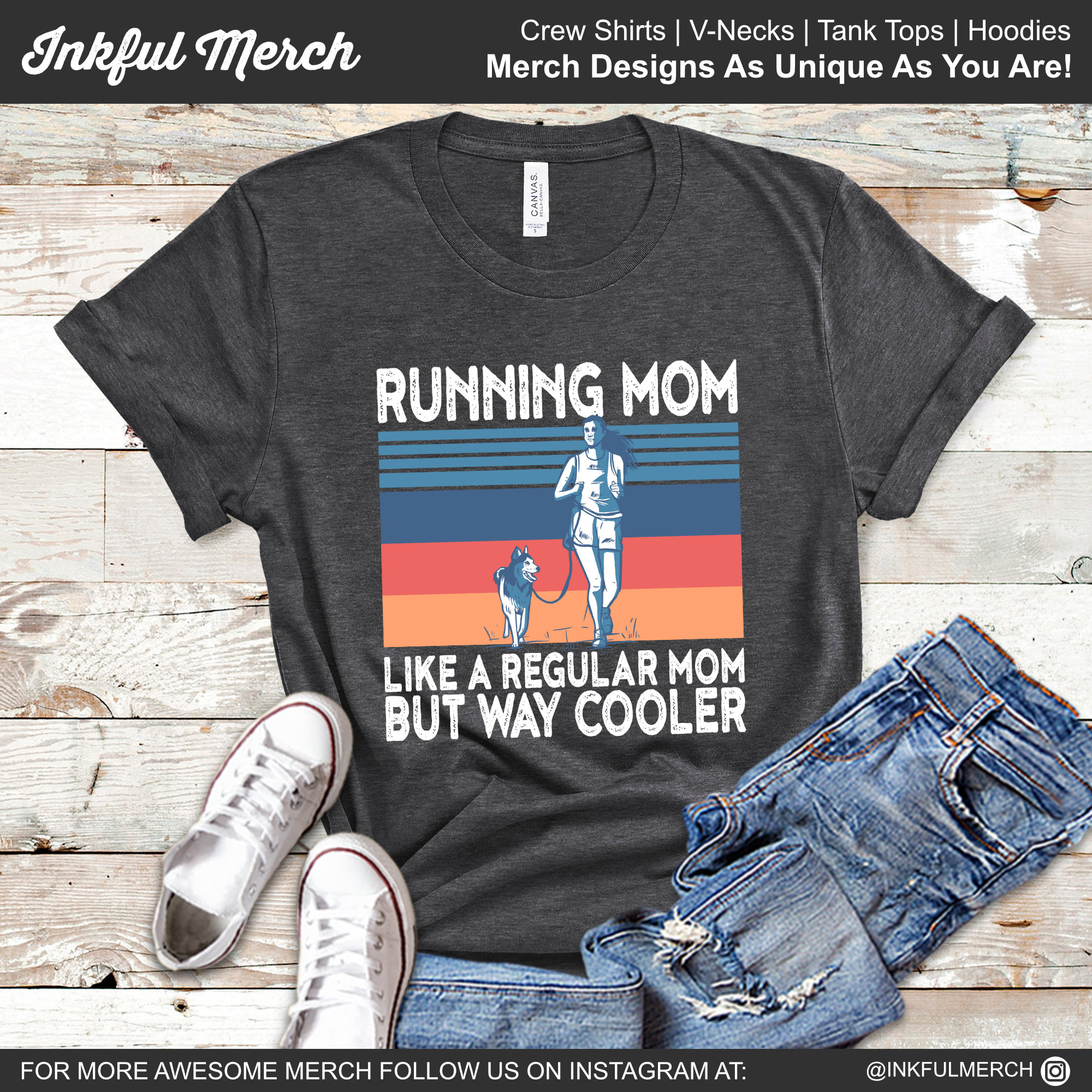 Camiseta de running para mujer, camiseta para mamá corredora, camiseta  divertida para correr, regalo para corredora - Etsy México, image size:2000x2000