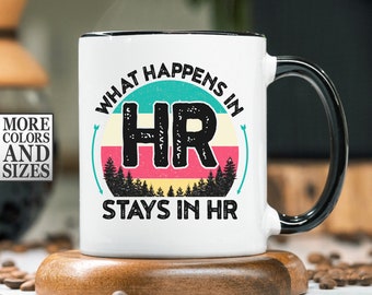 HR Gifts, HR Coffee Mug, HR Mug, Human Resources Gift, Human Resources Mug, Retirement Gift, Hr Manager Gift, Hr Humor Mug, Funny Hr Mug