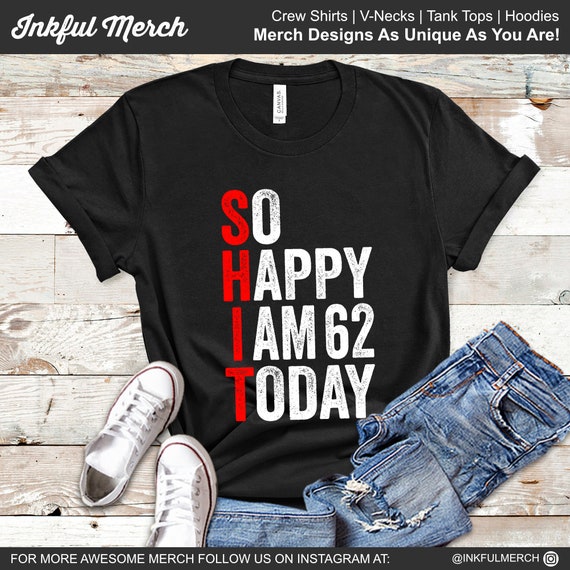 This Is My 62th Birthday Shirt T-Shirt This Is My 62th Birthday Shirt T-Shirt
