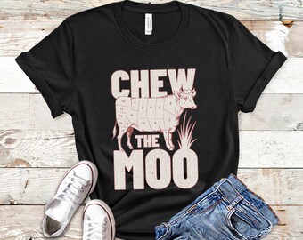 Carnivore Diet Shirt, Meat Lover Shirt Gifts, Beef Shirt, Carnivore Gifts, Meat Eater T Shirt, Carnivore Month T-Shirt, Chew The Moo Tee