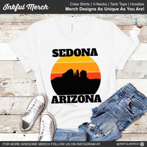 Sedona Arizona Vintage Tee Mens Women