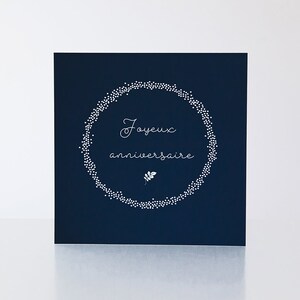 Carte "Joyeux anniversaire"