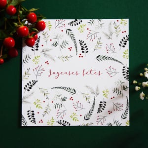 Greeting Card, Carte de voeux, noël, carte noël, carte fêtes, papeterie noël, papeterie fêtes, christmas card