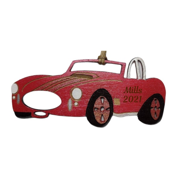 Race Car Ornament Etsy