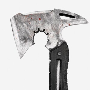 Leon Kennedy Axe Prop Replica | Resident Evil Requiem Inspired Cosplay Weapon | Handcrafted Display Piece image 5