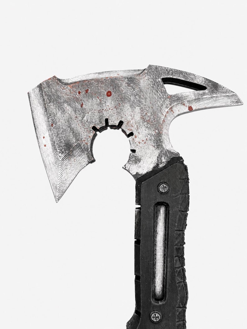 Leon Kennedy Axe Prop Replica | Resident Evil Requiem Inspired Cosplay Weapon | Handcrafted Display Piece image 5