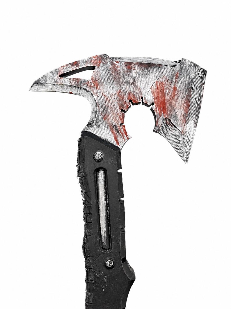 Leon Kennedy Axe Prop Replica | Resident Evil Requiem Inspired Cosplay Weapon | Handcrafted Display Piece image 7