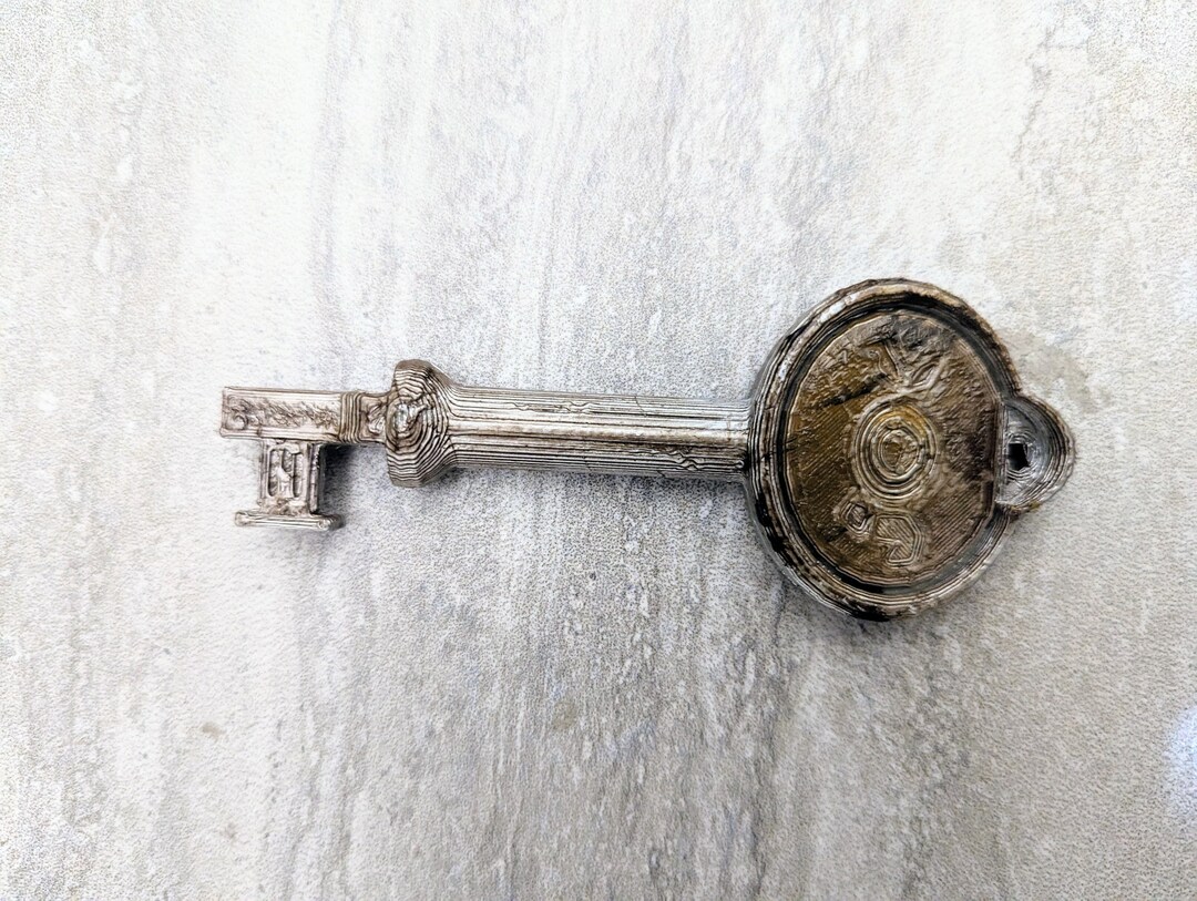 Final Fantasy 7 Remake Sewer Key 3d Printed Replica Etsy
