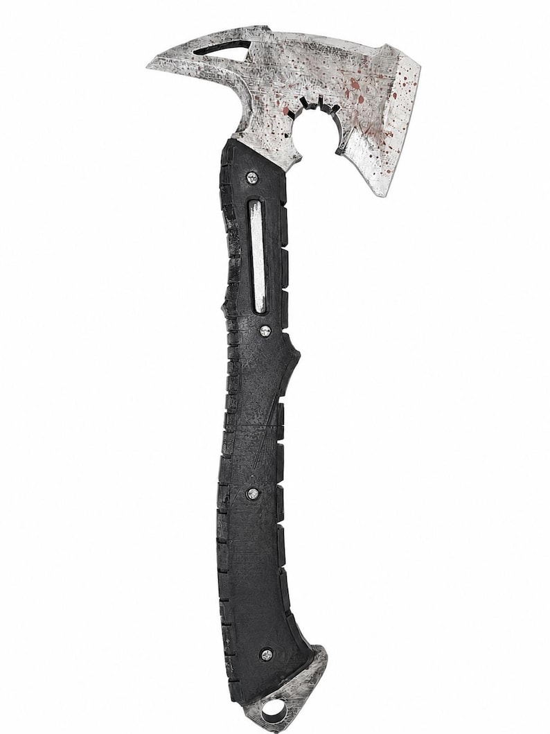 Leon Kennedy Axe Prop Replica | Resident Evil Requiem Inspired Cosplay Weapon | Handcrafted Display Piece image 2