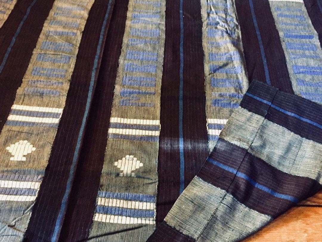Large Antique Ase Oke// Handwoven Strip Cloth // Yoruba Land - Etsy Canada