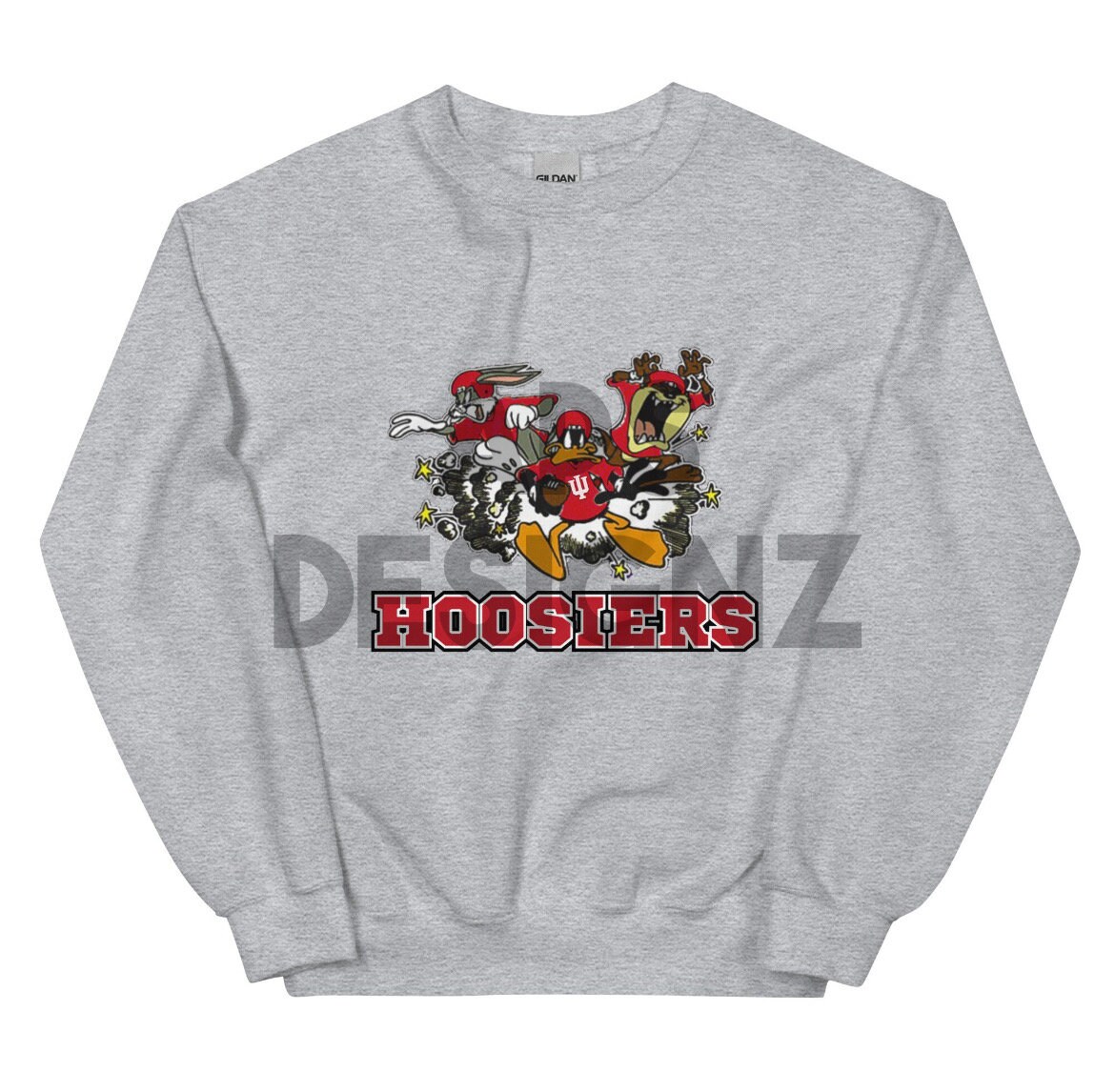 Custom Retro Printed Vintage Looney Tunes Football Any School