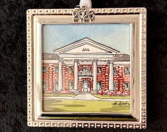 FSU Tri Delta Sorority Christmas Ornament