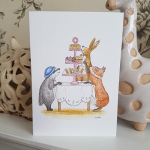 Afternoon Tea Greetings Card