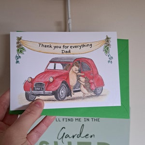 Thank You For Everything Dad greetings card