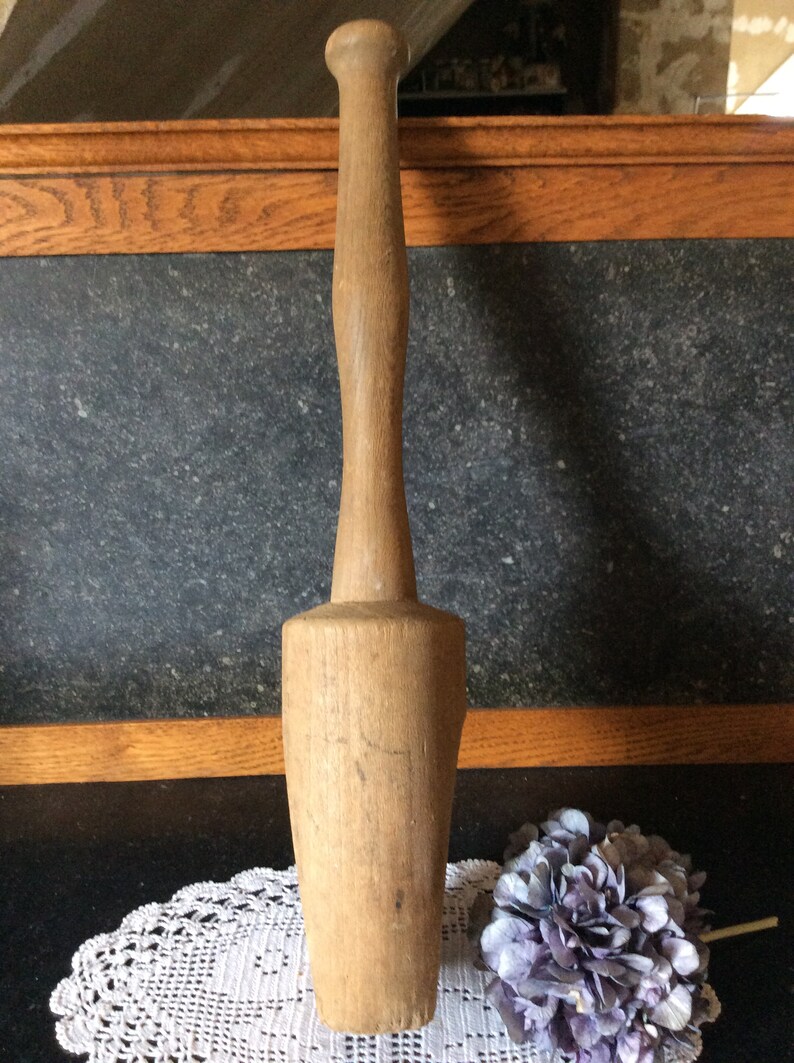 Vintage potato/sauerkraut masher Etsy