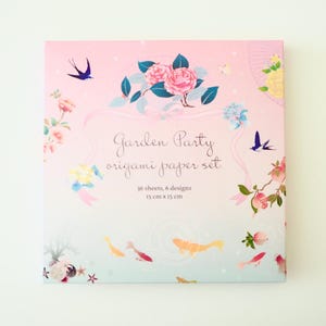 Gartenparty Origami Papiersatz, Versailles Soiree