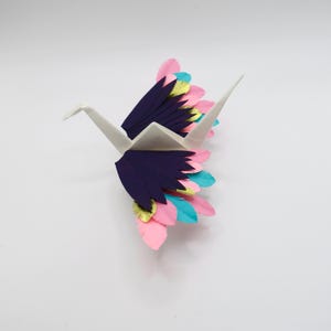 Paper Feathered Crane - Opulence