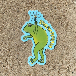 Loveland Frogman sticker