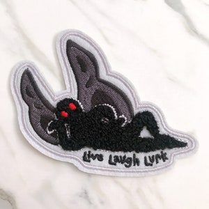 Mothman Original Live Laugh Lurk patch