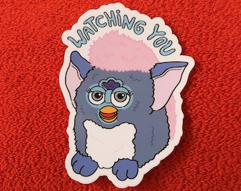 Creepy Furby sticker