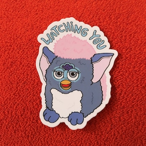 Creepy Furby sticker