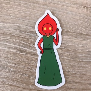 Sassy Flatwoods Monster sticker