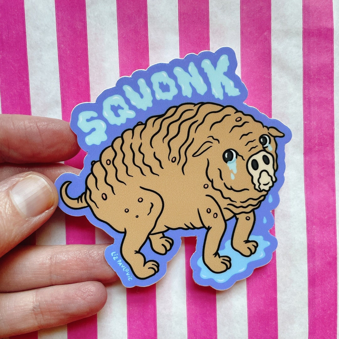 Squonk Sticker - Etsy