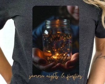 Summer Nights and Fireflies Short Sleeve Tee
