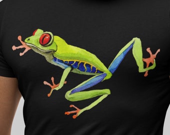 Unisex Garment-Dyed Frog T-shirt