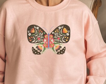 Butterfly Shirt, Moth Shirt, Bug Shirt, Crewneck Sweatshirt