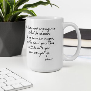 Joshua 1:9 Coffee Mug