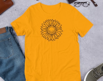 Camiseta Girassol Simples