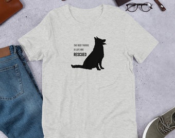 The Best Things in Life are Rescued Short-Sleeve T-Shirt