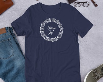 Choose Joy Shirt, Choose Joy T-Shirt, Women's Choose Joy Tee, Christian Shirt, Worship Shirt, Inspirational Mom Shirt, Women's Shirt.