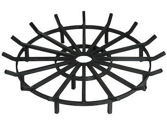 36 Inch SteelFreak Super Heavy Wagon Wheel Grate for Outdoor Fire Pit