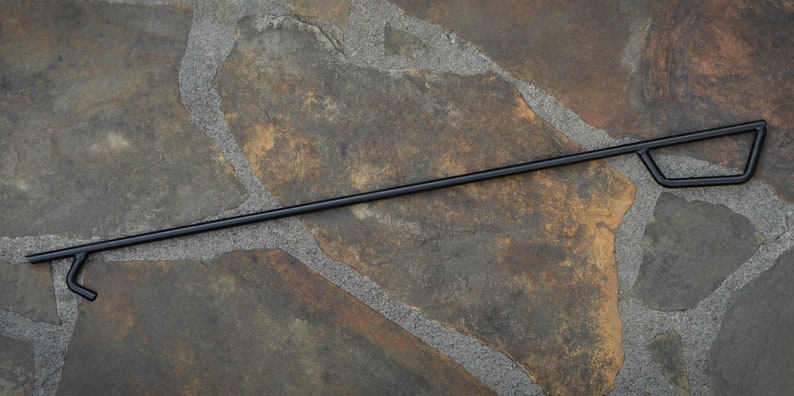 12 Inch Round Bar SteelFreak 30 Inch Heavy Duty Poker for Fire Pit and Fireplace