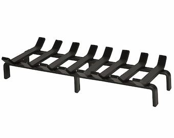 Rejilla de acero resistente para chimenea (20 x 10 pulgadas), fabricada en EE. UU.
