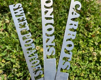 Large Metal Plant Marker Stakes For Vegetables