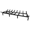36 Inch Super Heavy Duty Tapered Fireplace Grate by SteelFreak - Made in the USA