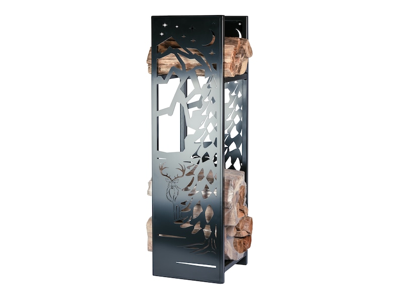 Steelfreak Tower Log Rack - Thumbnail 3