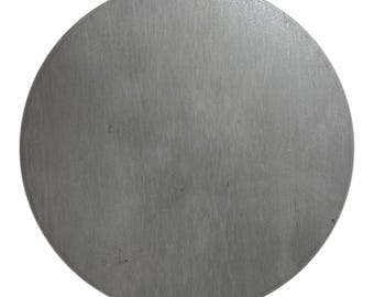 16 Gauge Round Steel Sheet, Cold Rolled Mild, Mill Finish, Weldable - Made in USA