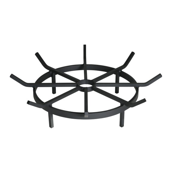 24 Inch Steelfreak Wagon Wheel Grate For Outdoor Fire Pit Etsy