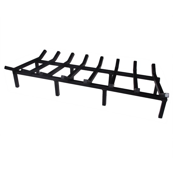36 Inch Super Heavy Duty Tapered Fireplace Grate By Steelfreak Etsy