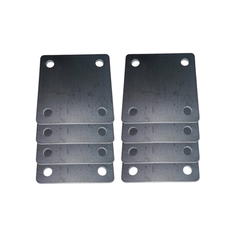 4 x 4 x 1/4 Inch Base Plate, Weldable Steel, Hot Rolled A36 - Made in USA image 4