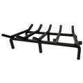 24 Inch Super Heavy Duty Tapered Fireplace Grate by SteelFreak - Made in the USA
