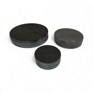 1/4 Inch Round Steel Plate, Hot Rolled Mild, Mill Finish, Weldable - Made in USA Bild 2